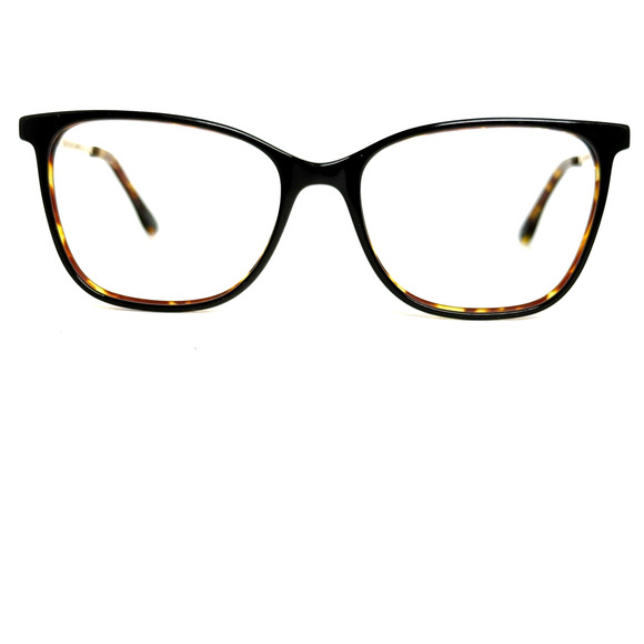 BCBGMAXAZRIA KALEAH Black Laminate‎ EYEGLASSES FRAME 52-16-135mm 20768